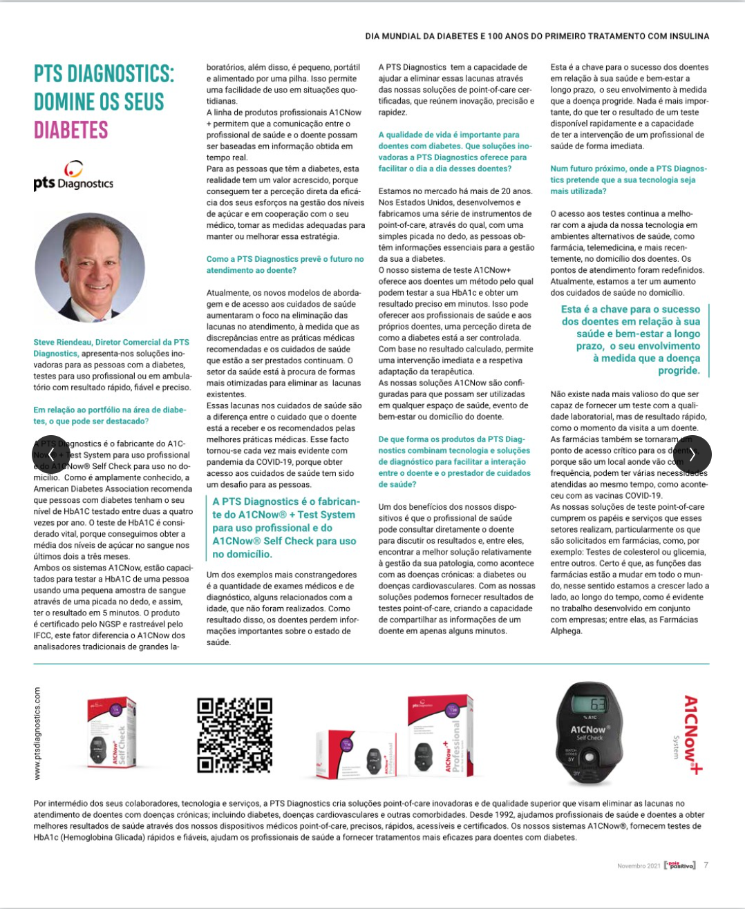 screenshot of article from Pais Positivo with a link to the full publication